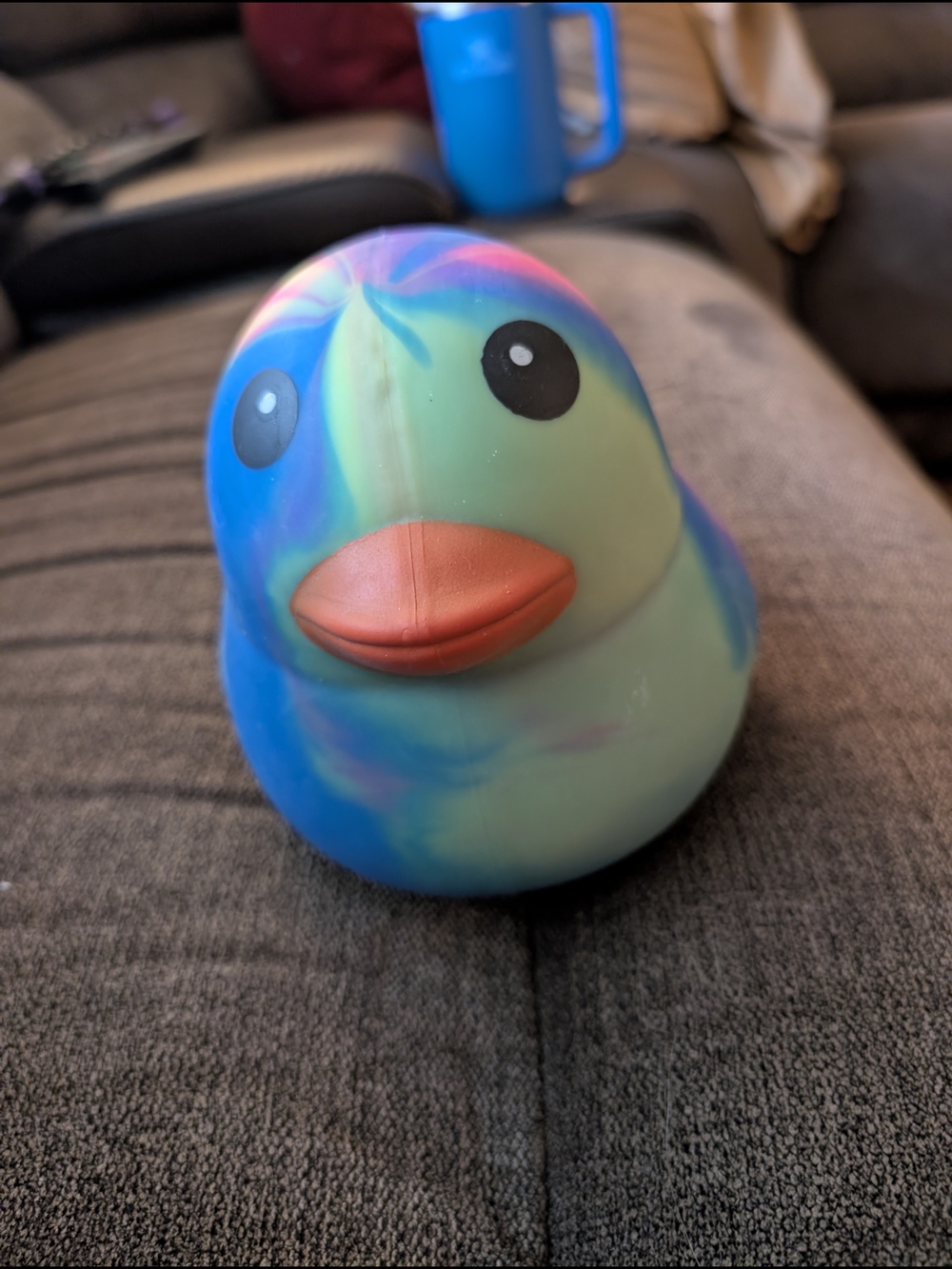Jumbo Tye Dye Squishy Duck